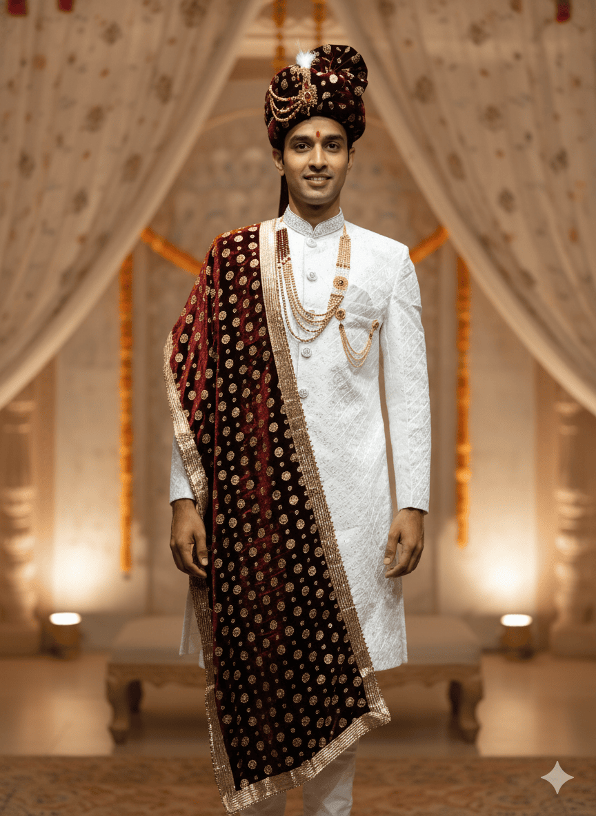 Royal Sherwani Set D.SL089