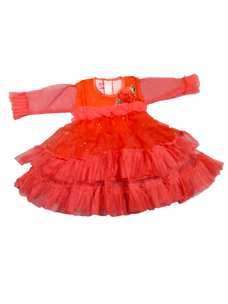 Girls' Party Frock / Fancy Dress Set D.9/6 B.9824 Girls' Party Frock / Fancy Dress Set D.9/6 B.9824