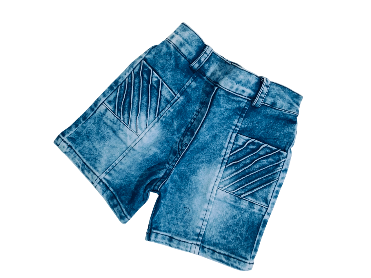 Trendy Floral Top & Denim Shorts Set for Baby Girls D.21.5105 B.1322 Trendy Floral Top & Denim Shorts Set for Baby Girls D.21.5105 B.1322
