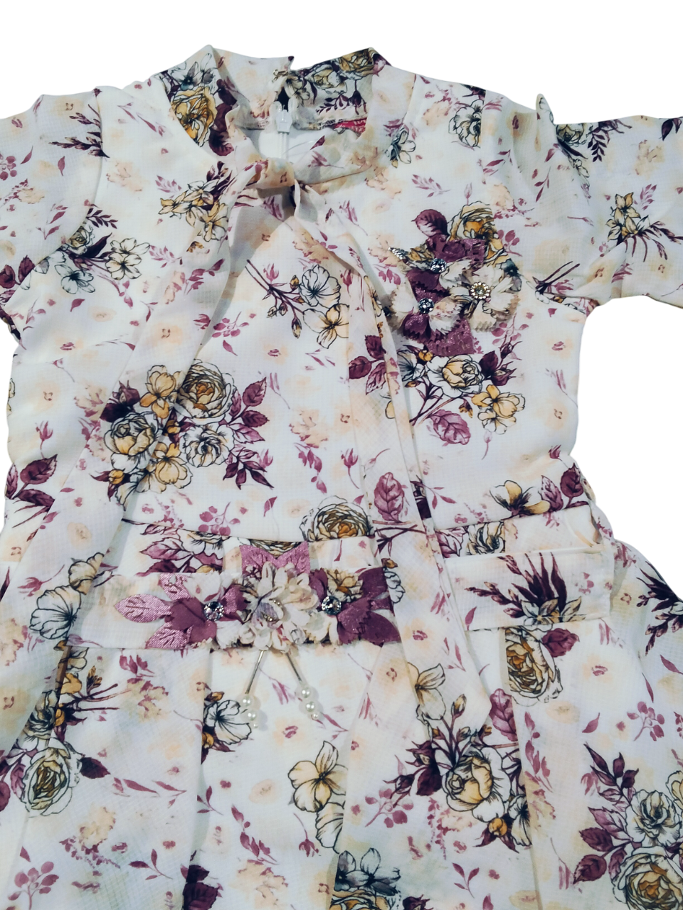 Stylish Girls' Frock Dress D.005 B.1228 Stylish Girls' Frock Dress D.005 B.1228