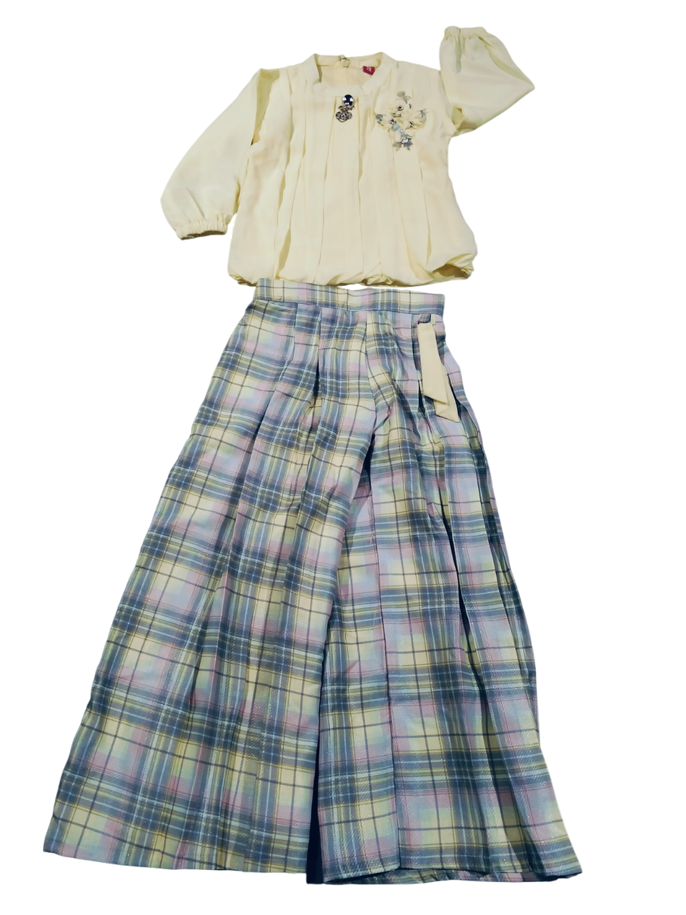 Girls' Co-ord Set (Top + Pants) D.71/12 B.4204 Girls' Co-ord Set (Top + Pants) D.71/12 B.4204