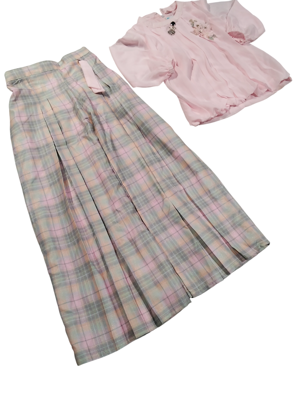 Girls' Co-ord Set (Top + Pants) D.71/12 B.4204 Girls' Co-ord Set (Top + Pants) D.71/12 B.4204