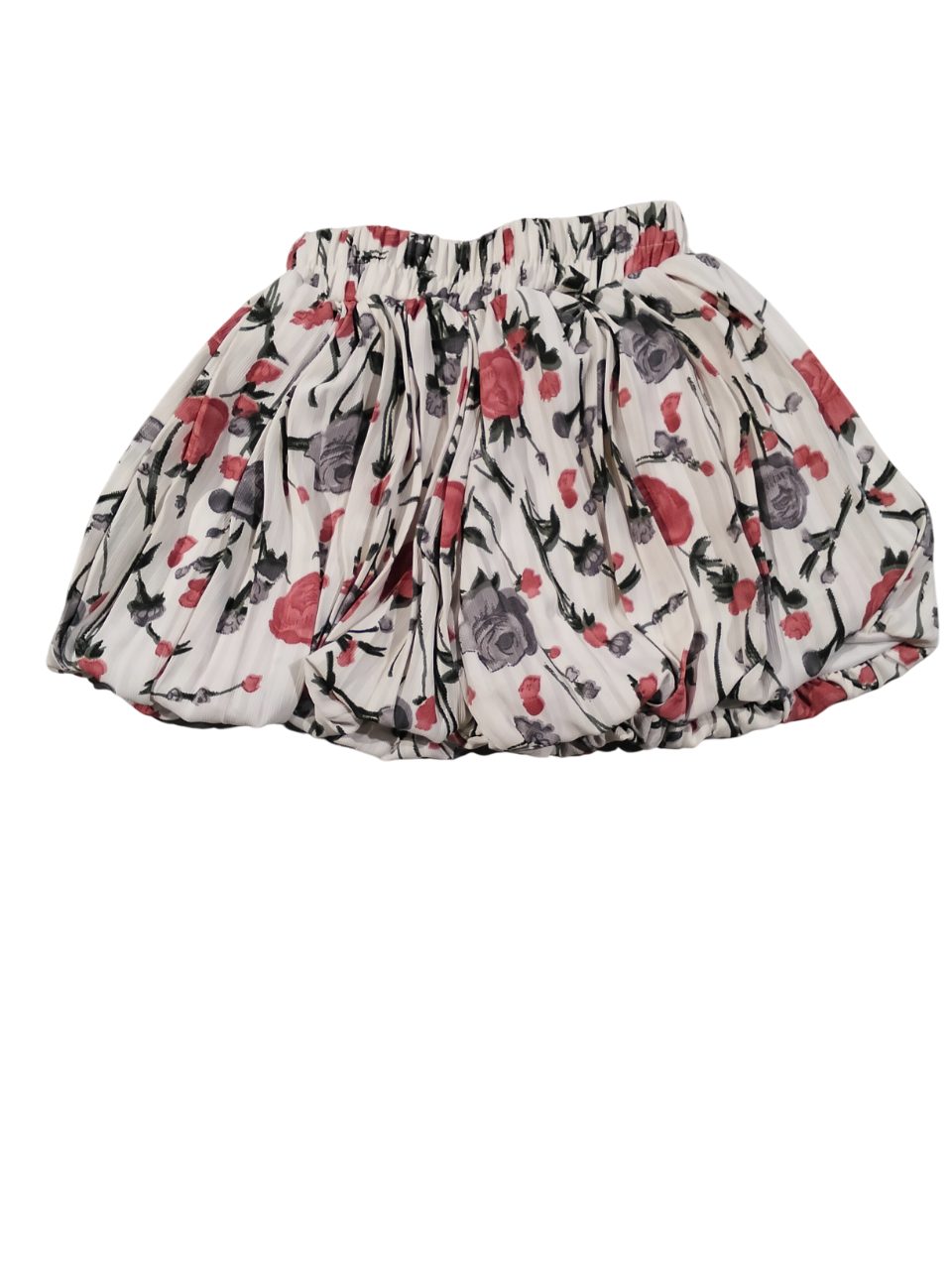 Floral Off-Shoulder Ruffle Top & Skirt Set for Baby Girls D.24.1039 B.1343 Floral Off-Shoulder Ruffle Top & Skirt Set for Baby Girls D.24.1039 B.1343