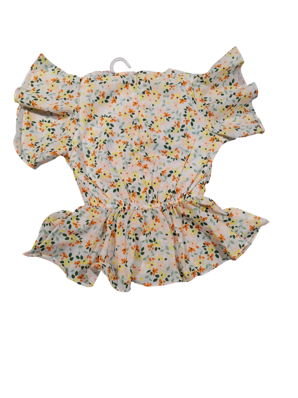 Trendy Baby Girl Floral Top & Denim Shorts Set – Summer Casual Wear D.19.5108 B.1310 Trendy Baby Girl Floral Top & Denim Shorts Set – Summer Casual Wear D.19.5108 B.1310