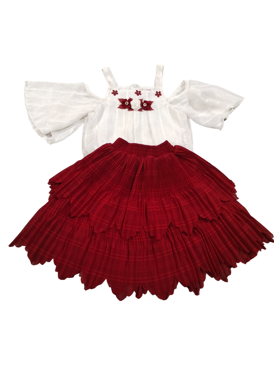 Elegant Twirl Top & Skirt D.4.2201 B.1738 Elegant Twirl Top & Skirt D.4.2201 B.1738
