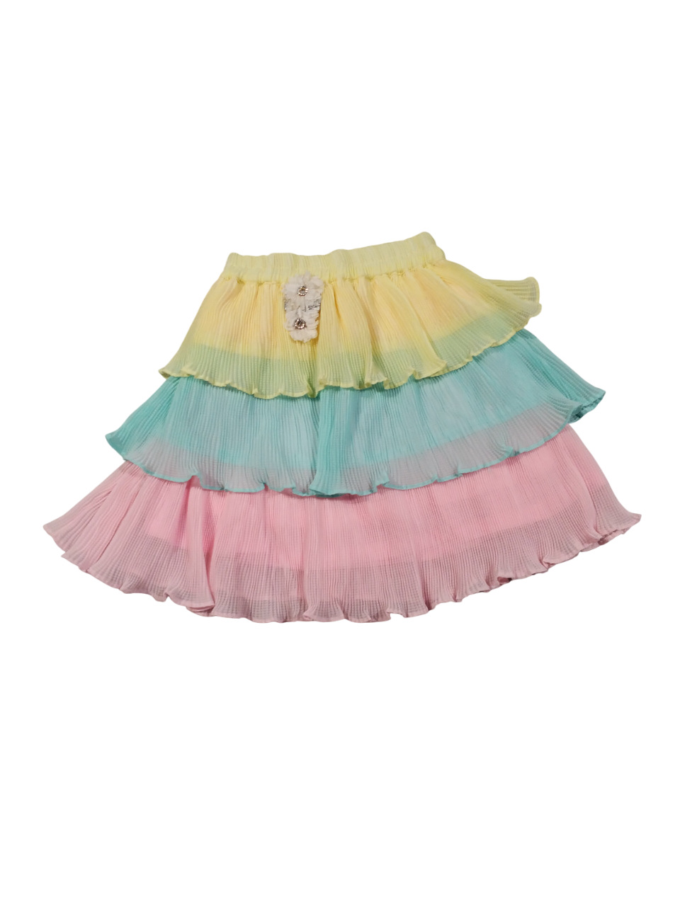 Girls' Party Wear Outfit โ Top and Skirt Set D.8.3188 B.1774 Girls' Party Wear Outfit โ Top and Skirt Set D.8.3188 B.1774