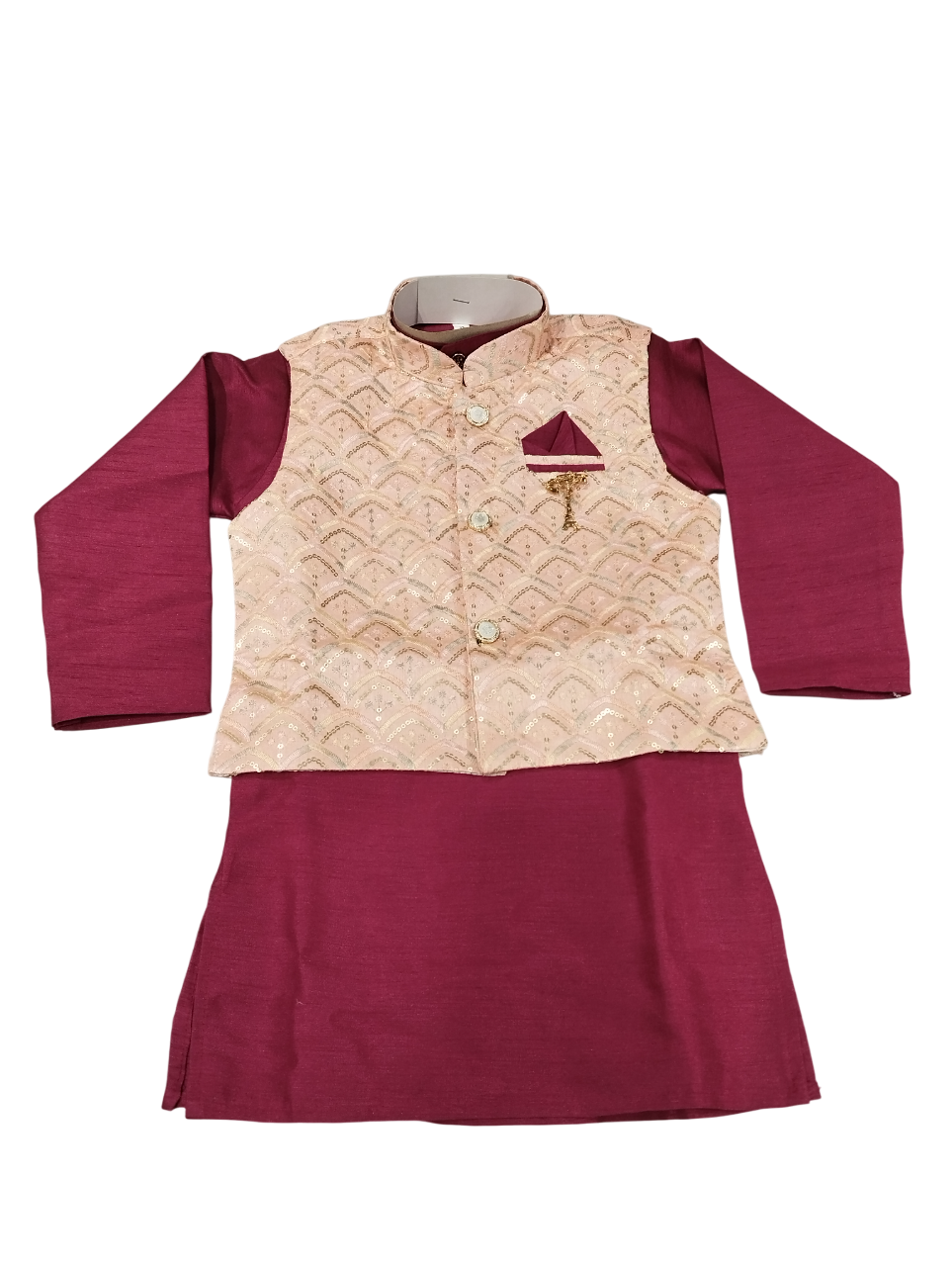 KIDS COTI KURTA PAIR D.13066 B.7765 KIDS COTI KURTA PAIR D.13066 B.7765