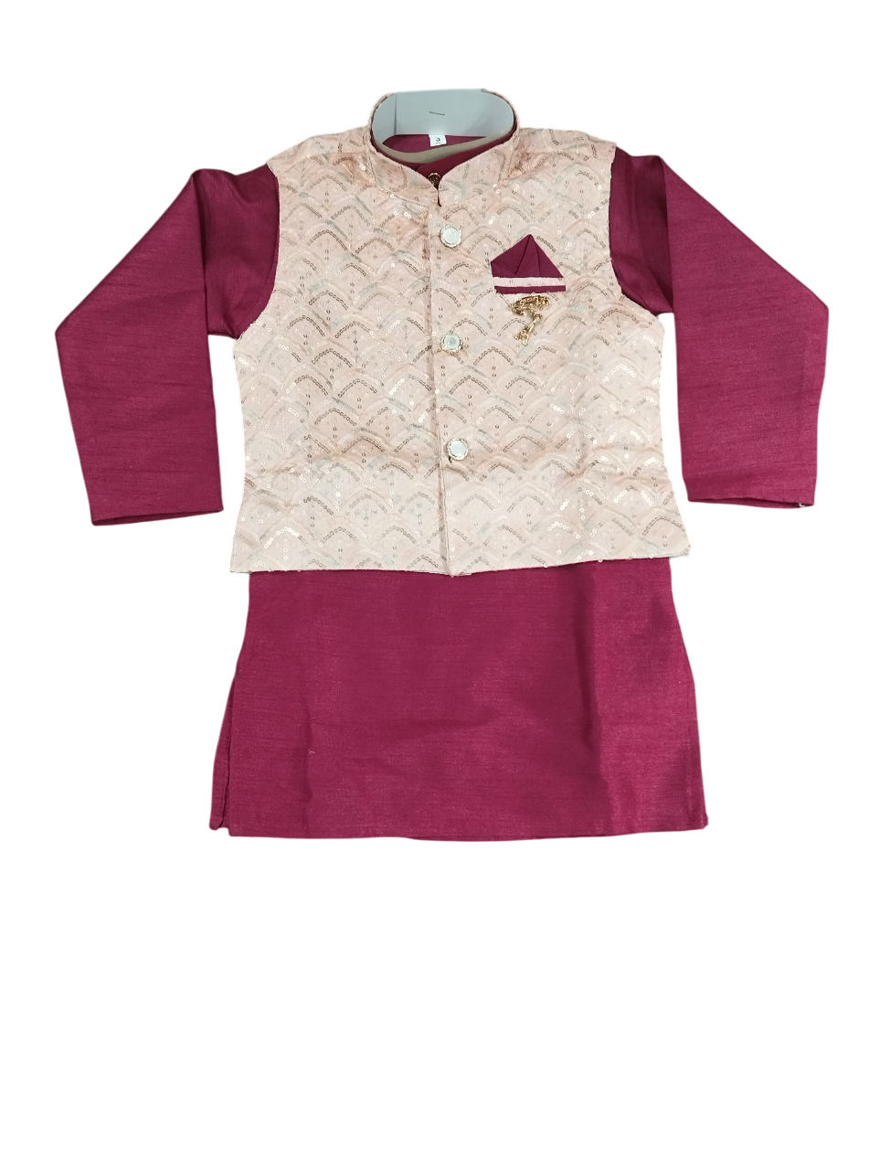 KIDS COTI KURTA PAIR D.13066 B.7765 KIDS COTI KURTA PAIR D.13066 B.7765