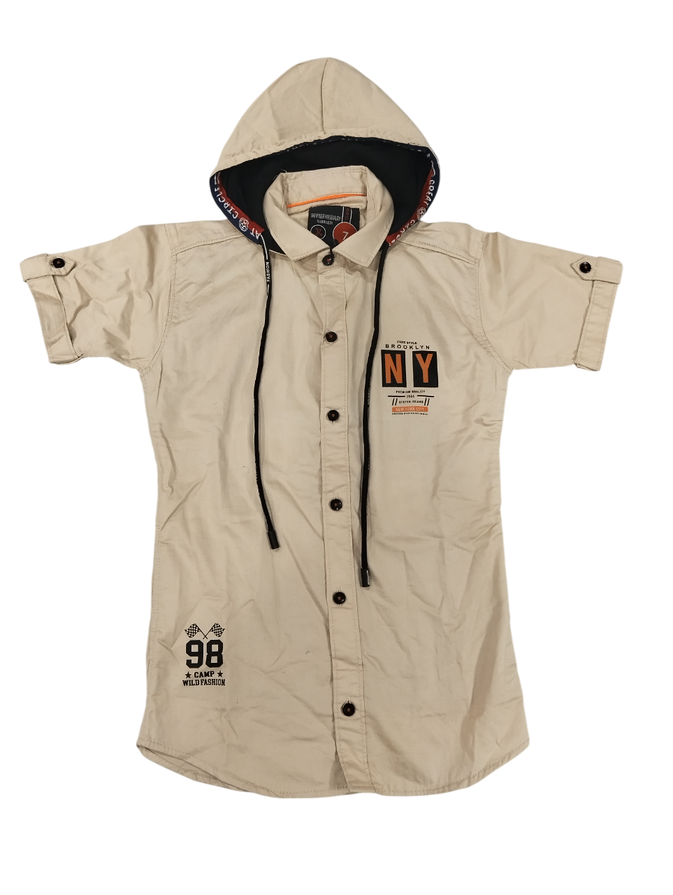 3/9 KIDS SHIRT WITH CAP B.5816 3/9 KIDS SHIRT WITH CAP B.5816