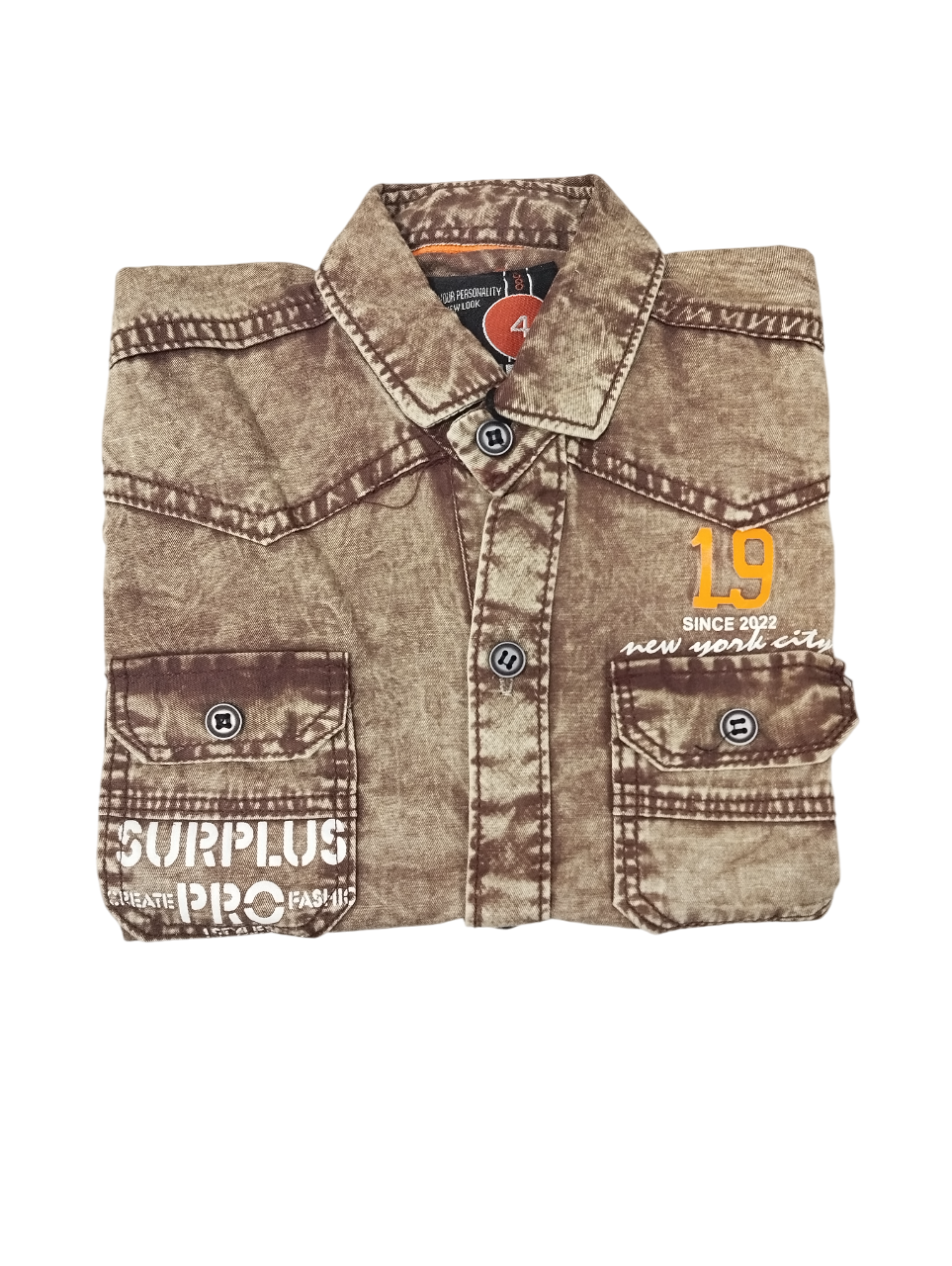 2/9 KIDS DANIM SHIRT B.5804 2/9 KIDS DANIM SHIRT B.5804