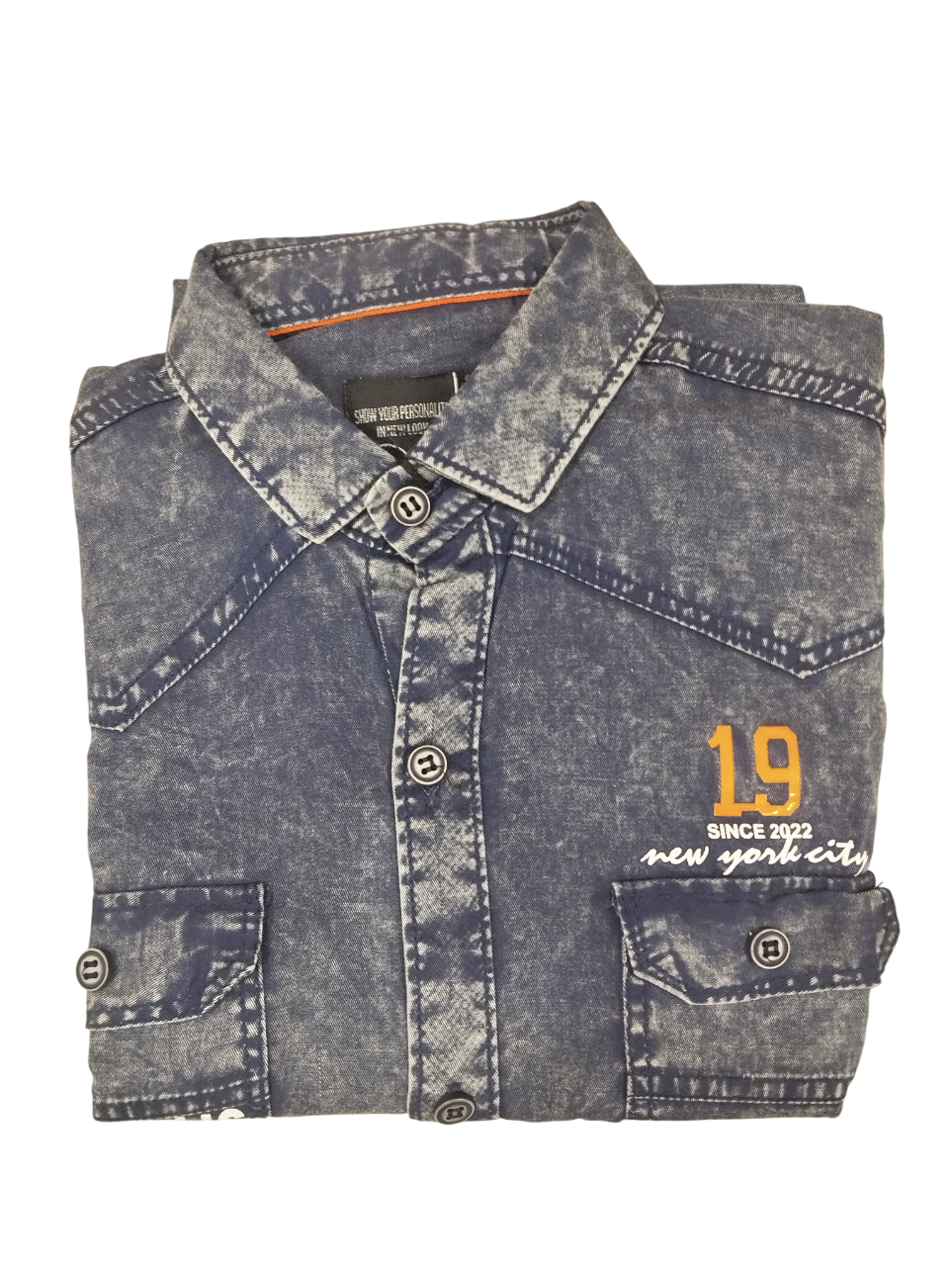 2/9 KIDS DANIM SHIRT B.5804 2/9 KIDS DANIM SHIRT B.5804