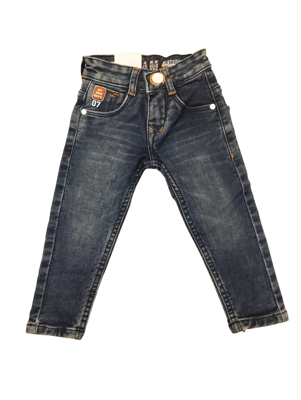Boys' Black Distressed Slim Fit Denim Jeans D.130 jeans B.5120
