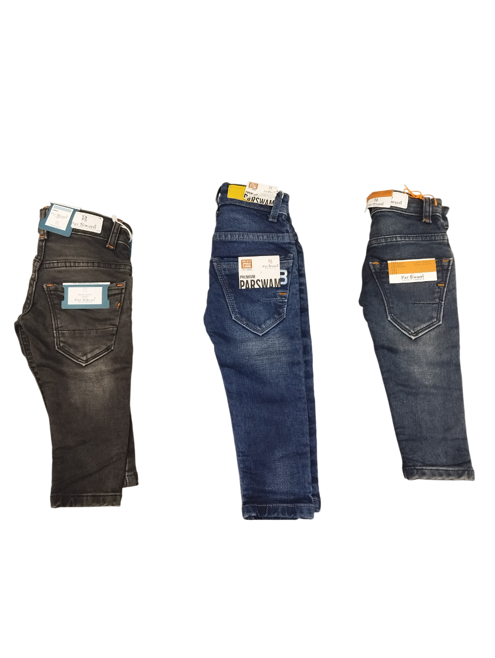 Boys' Black Distressed Slim Fit Denim Jeans D.130 jeans B.5120