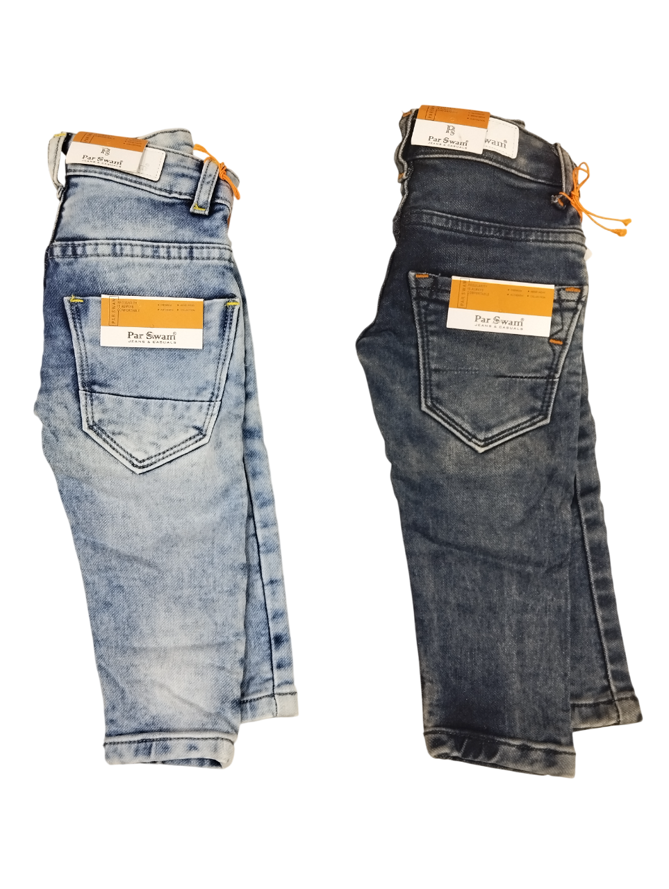 Boys' Black Distressed Slim Fit Denim Jeans D.130 jeans B.5120