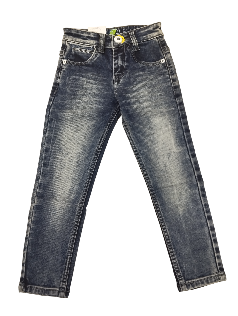 Boys' Black Distressed Slim Fit Denim Jeans D.130 jeans B.5120