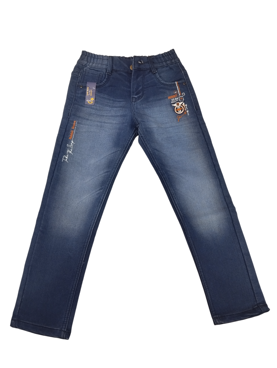 Trendy Boys' Denim Jeans 7/4 b.1693 Trendy Boys' Denim Jeans 7/4 b.1693