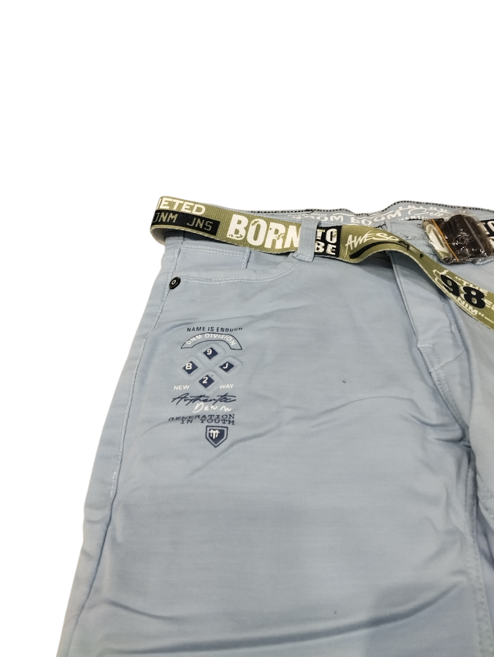 Kids' Fashionable Jeans with Belt 25/20 B 5539 Kids' Fashionable Jeans with Belt 25/20 B 5539