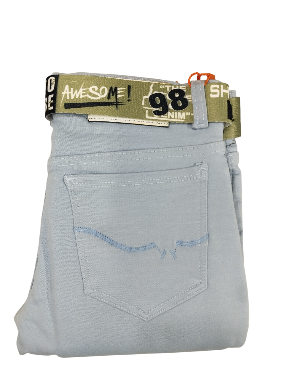 Kids' Fashionable Jeans with Belt 25/20 B 5539 Kids' Fashionable Jeans with Belt 25/20 B 5539