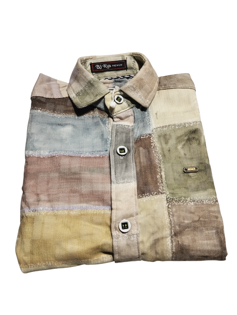 Boys' Casual Printed Shirt D.15/24 B.5165 Boys' Casual Printed Shirt D.15/24 B.5165