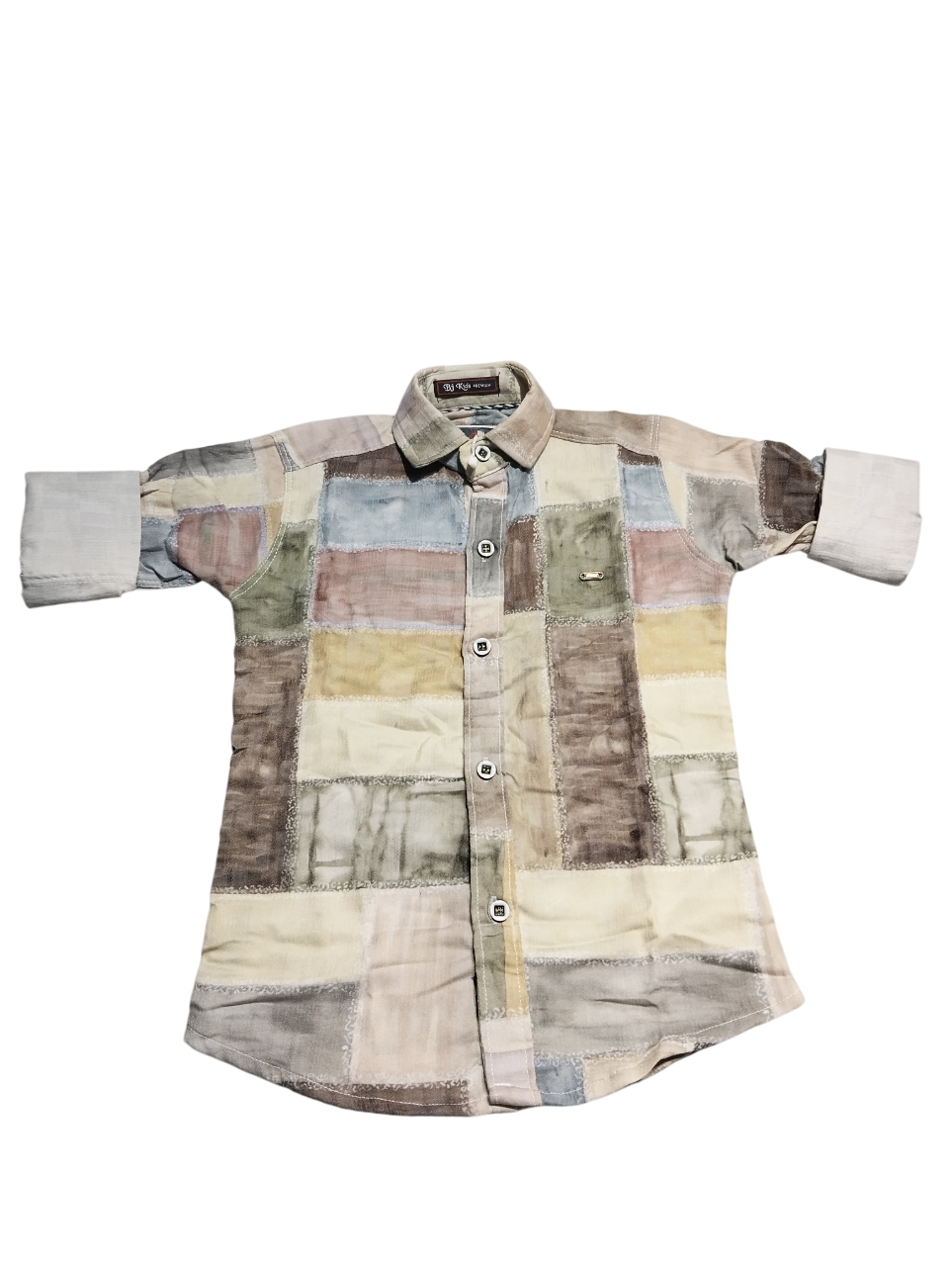 Boys' Casual Printed Shirt D.15/24 B.5165 Boys' Casual Printed Shirt D.15/24 B.5165