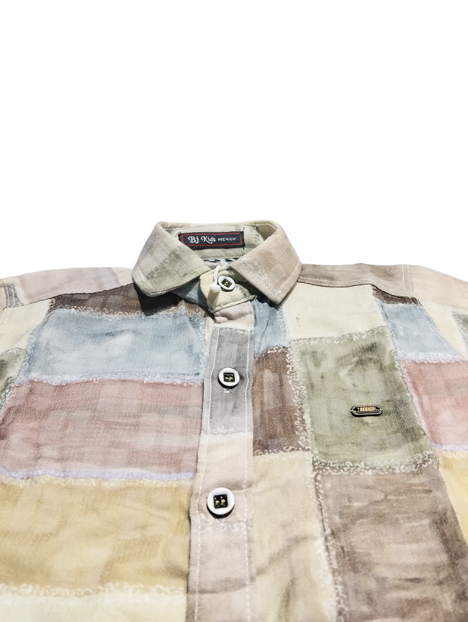Boys' Casual Printed Shirt D.15/24 B.5165 Boys' Casual Printed Shirt D.15/24 B.5165