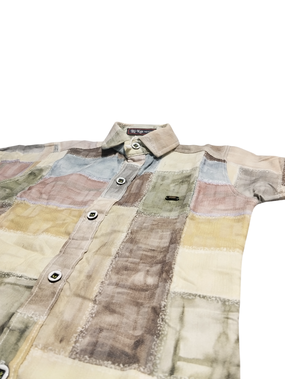 Boys' Casual Printed Shirt D.15/24 B.5165 Boys' Casual Printed Shirt D.15/24 B.5165