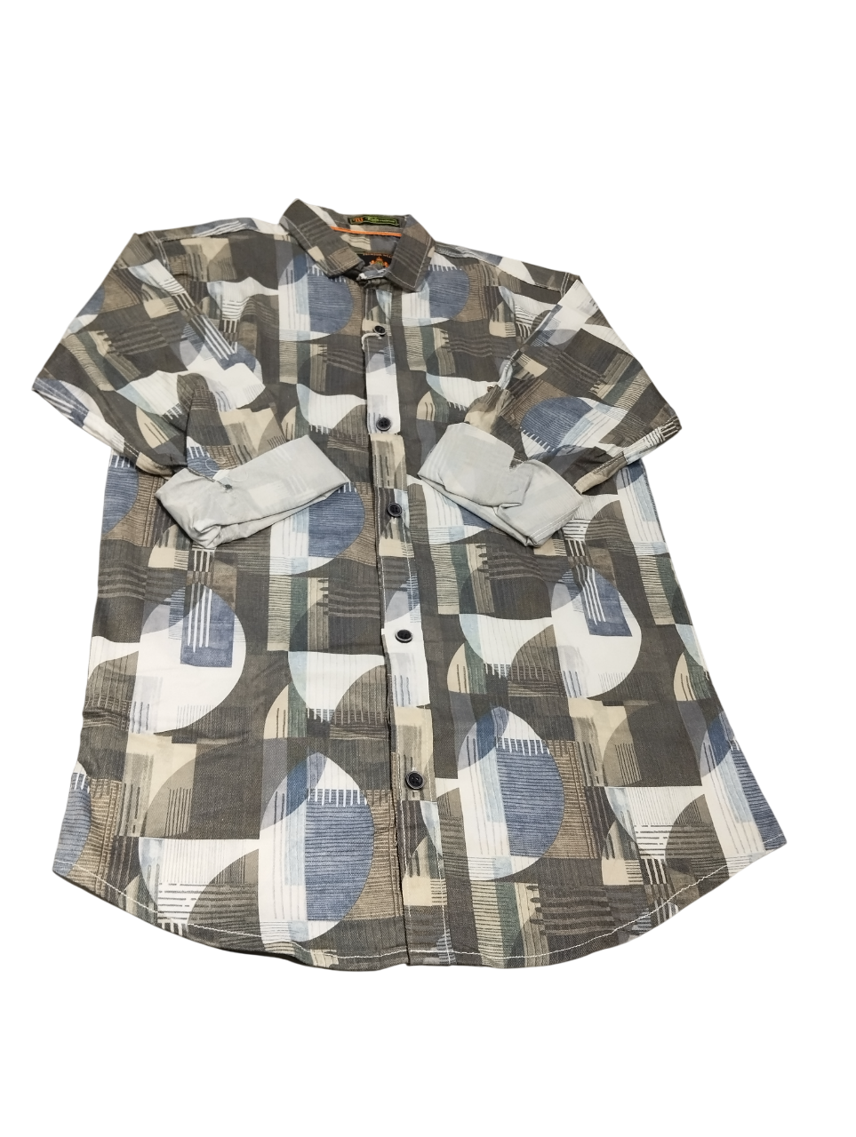 Kids Premium Geometric Printed Casual Shirt D25/4 B5293 Kids Premium Geometric Printed Casual Shirt D25/4 B5293