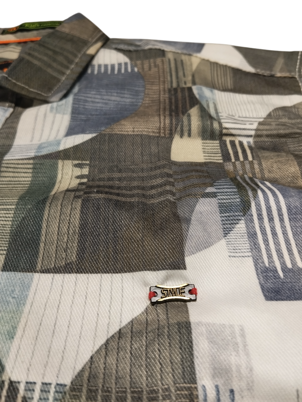 Kids Premium Geometric Printed Casual Shirt D25/4 B5293 Kids Premium Geometric Printed Casual Shirt D25/4 B5293