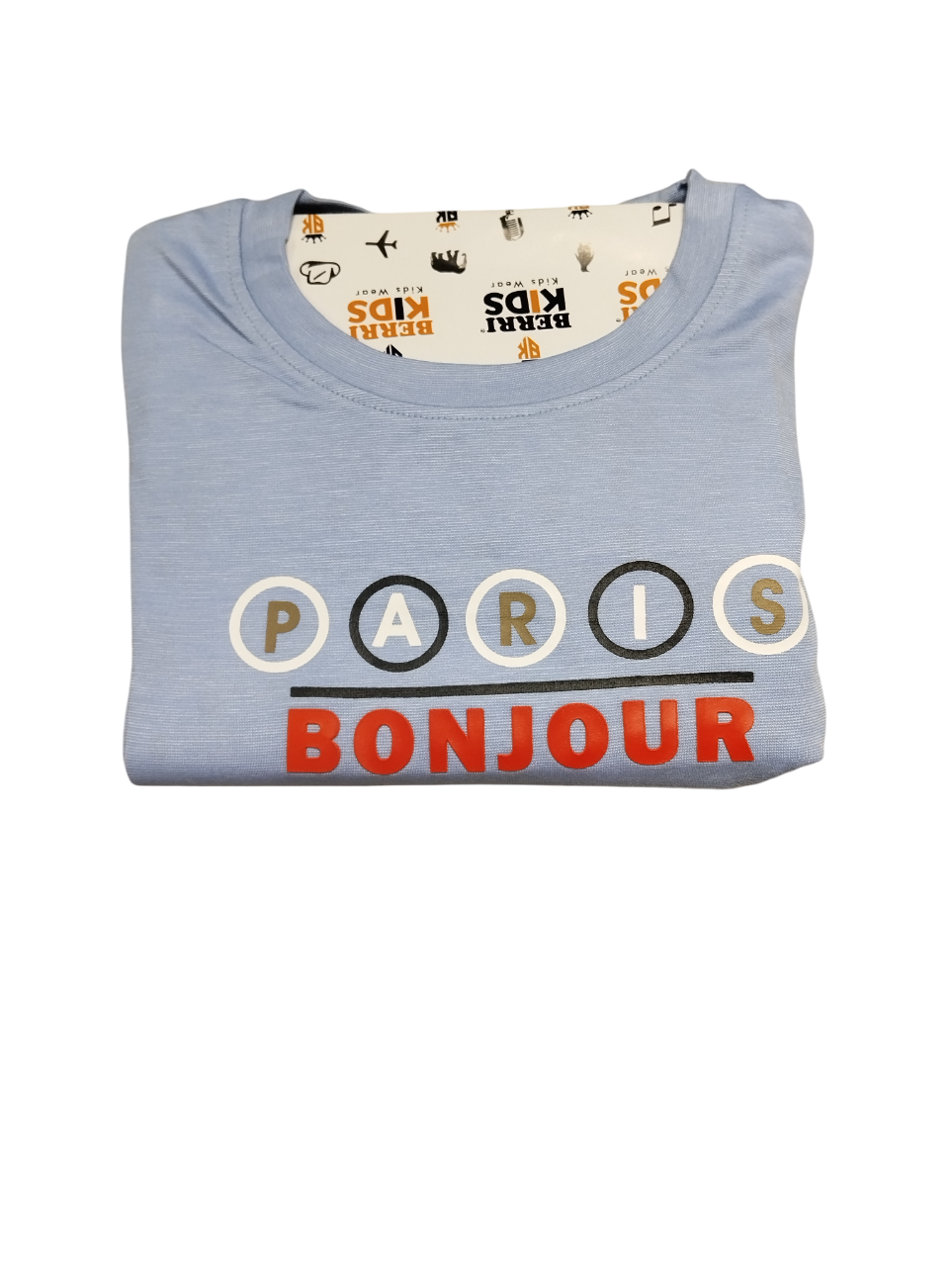 Paris Bonjour T-Shirt and Short pair D.2.5409 B.2748 Paris Bonjour T-Shirt and Short pair D.2.5409 B.2748