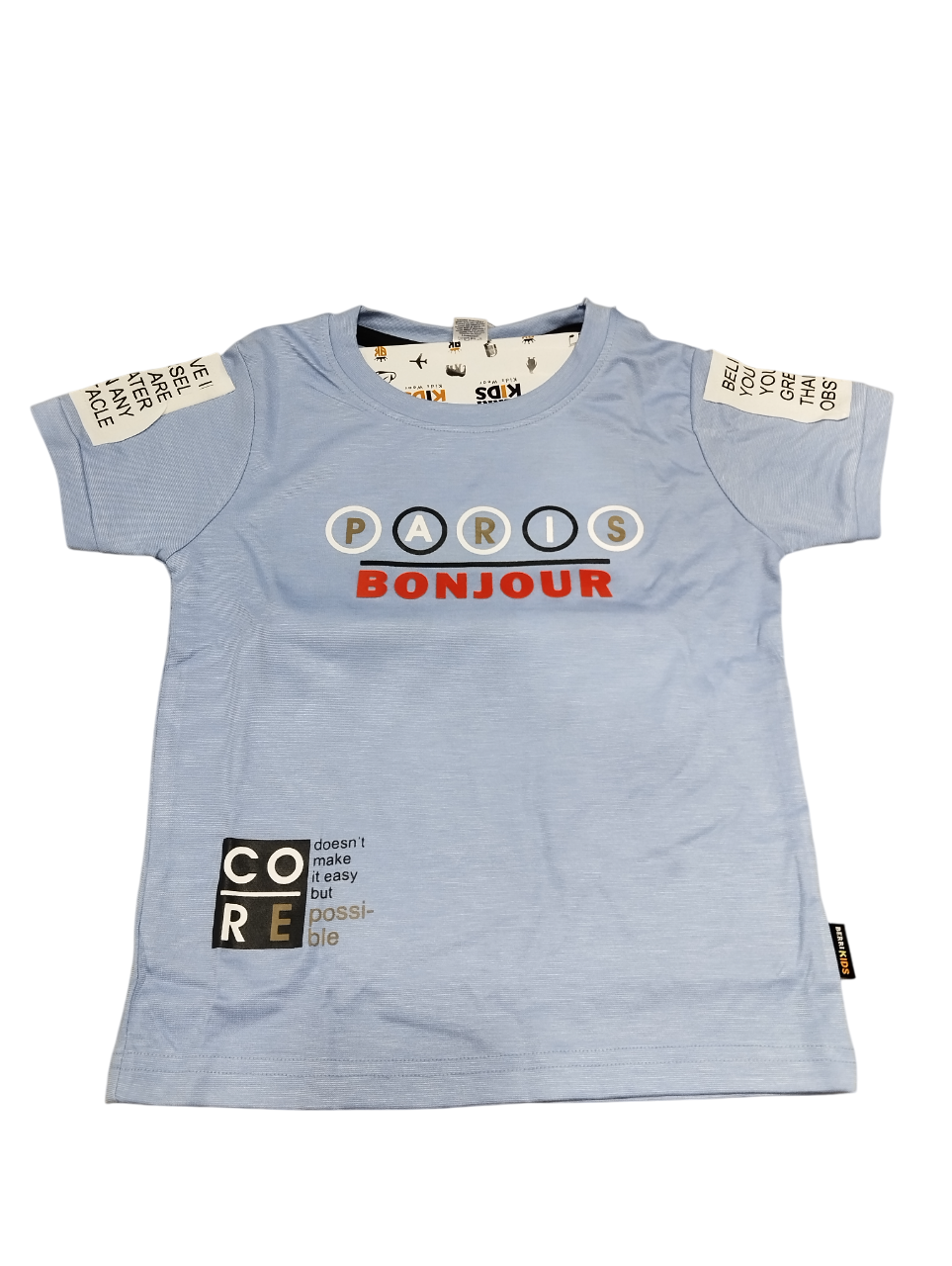 Paris Bonjour T-Shirt and Short pair D.2.5409 B.2748 Paris Bonjour T-Shirt and Short pair D.2.5409 B.2748