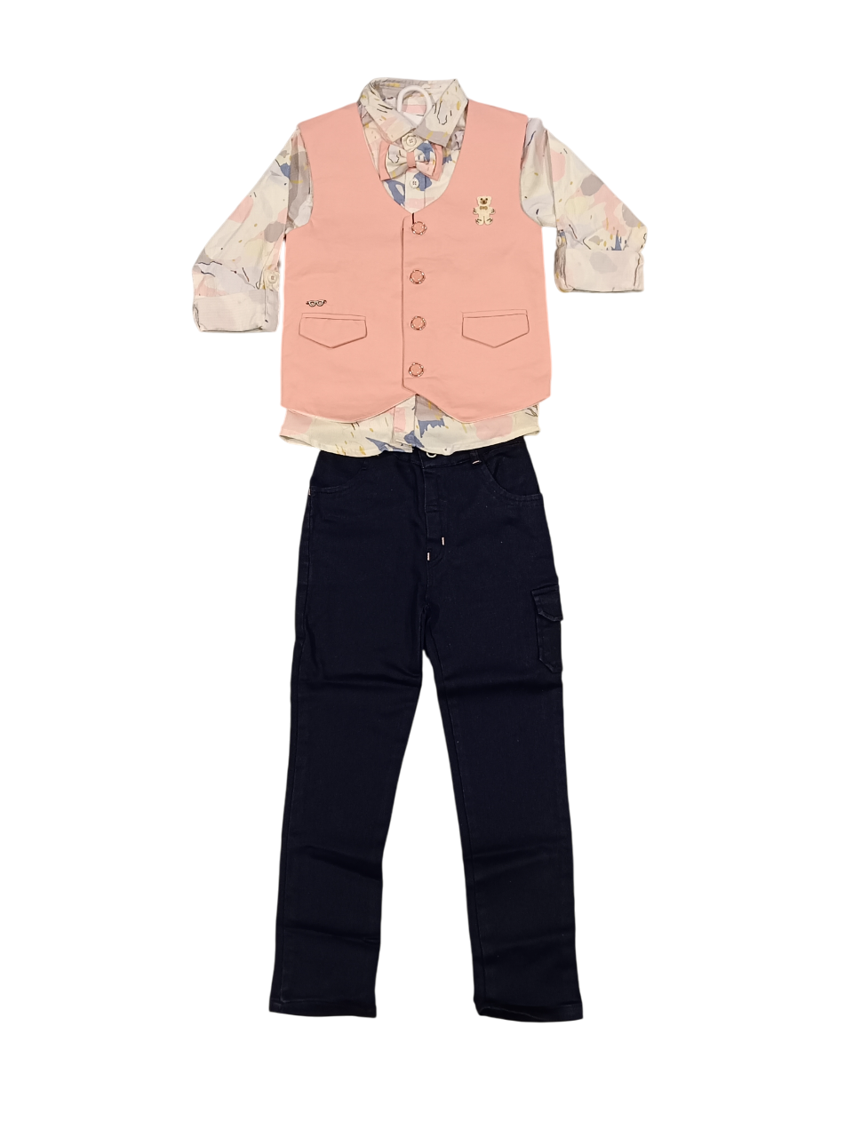 Boys' 3-Piece Formal Outfit D.10.6128 B.1913 Boys' 3-Piece Formal Outfit D.10.6128 B.1913