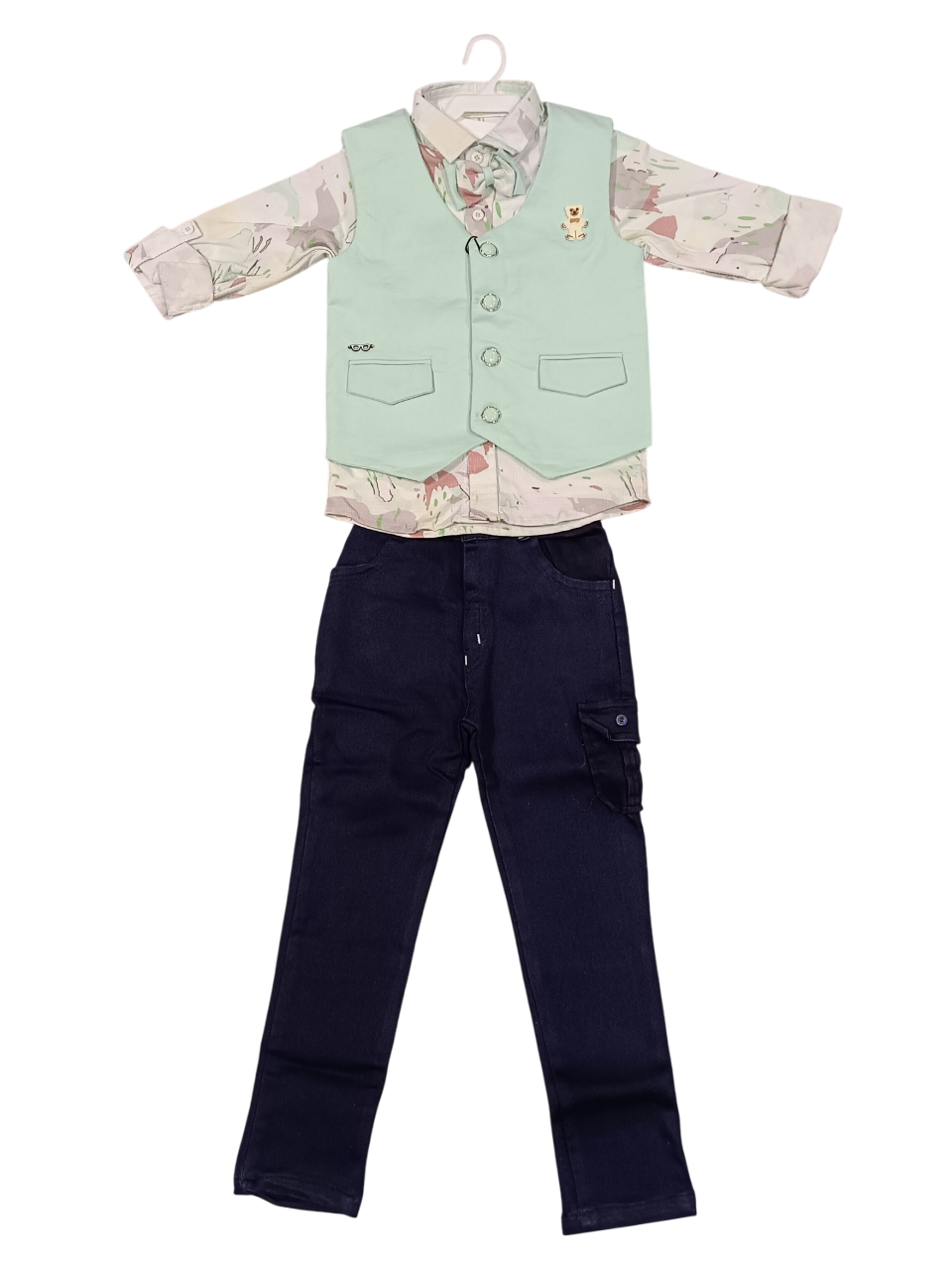 Boys' 3-Piece Formal Outfit D.10.6128 B.1913 Boys' 3-Piece Formal Outfit D.10.6128 B.1913