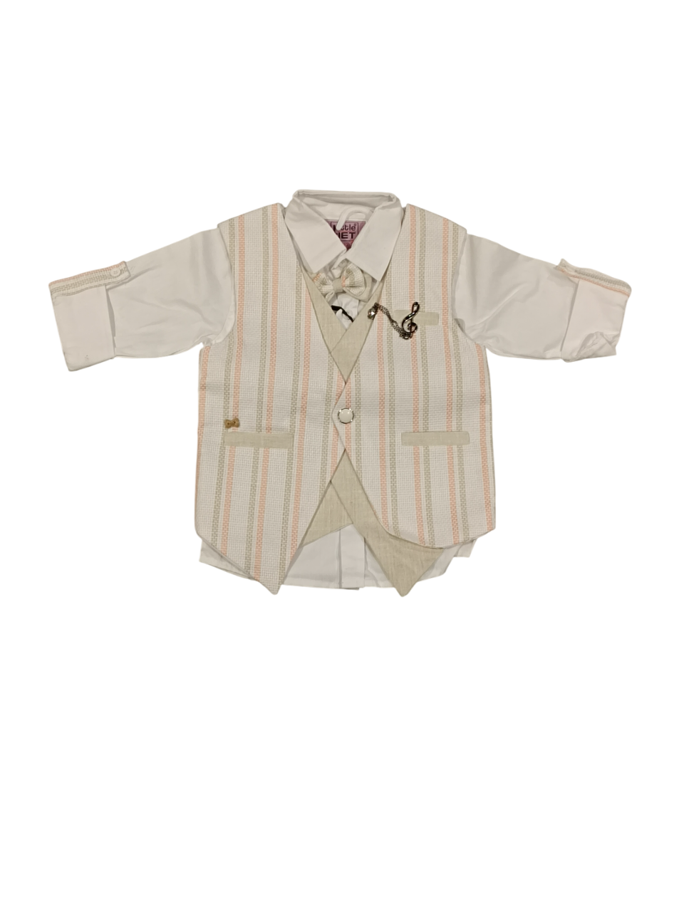 Boys' Elegant 3-Piece Formal Suit D.8.6151 B.1901 Boys' Elegant 3-Piece Formal Suit D.8.6151 B.1901