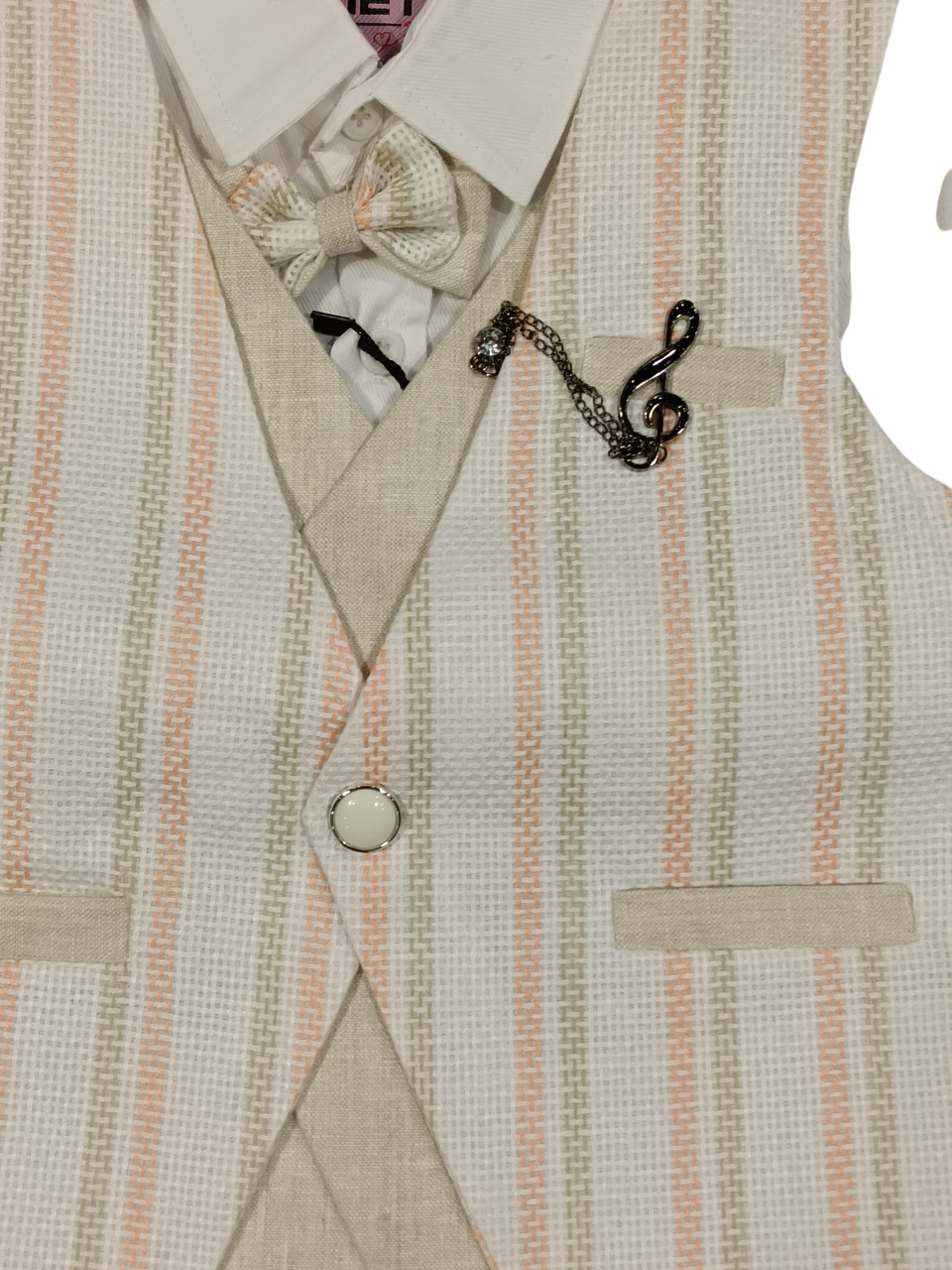 Boys' Elegant 3-Piece Formal Suit D.8.6151 B.1901 Boys' Elegant 3-Piece Formal Suit D.8.6151 B.1901