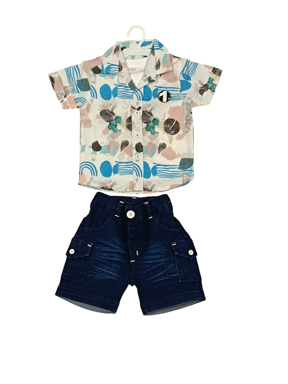 Boys' Stylish Summer 3-Piece Set D.3.0661 B.1870 Boys' Stylish Summer 3-Piece Set D.3.0661 B.1870