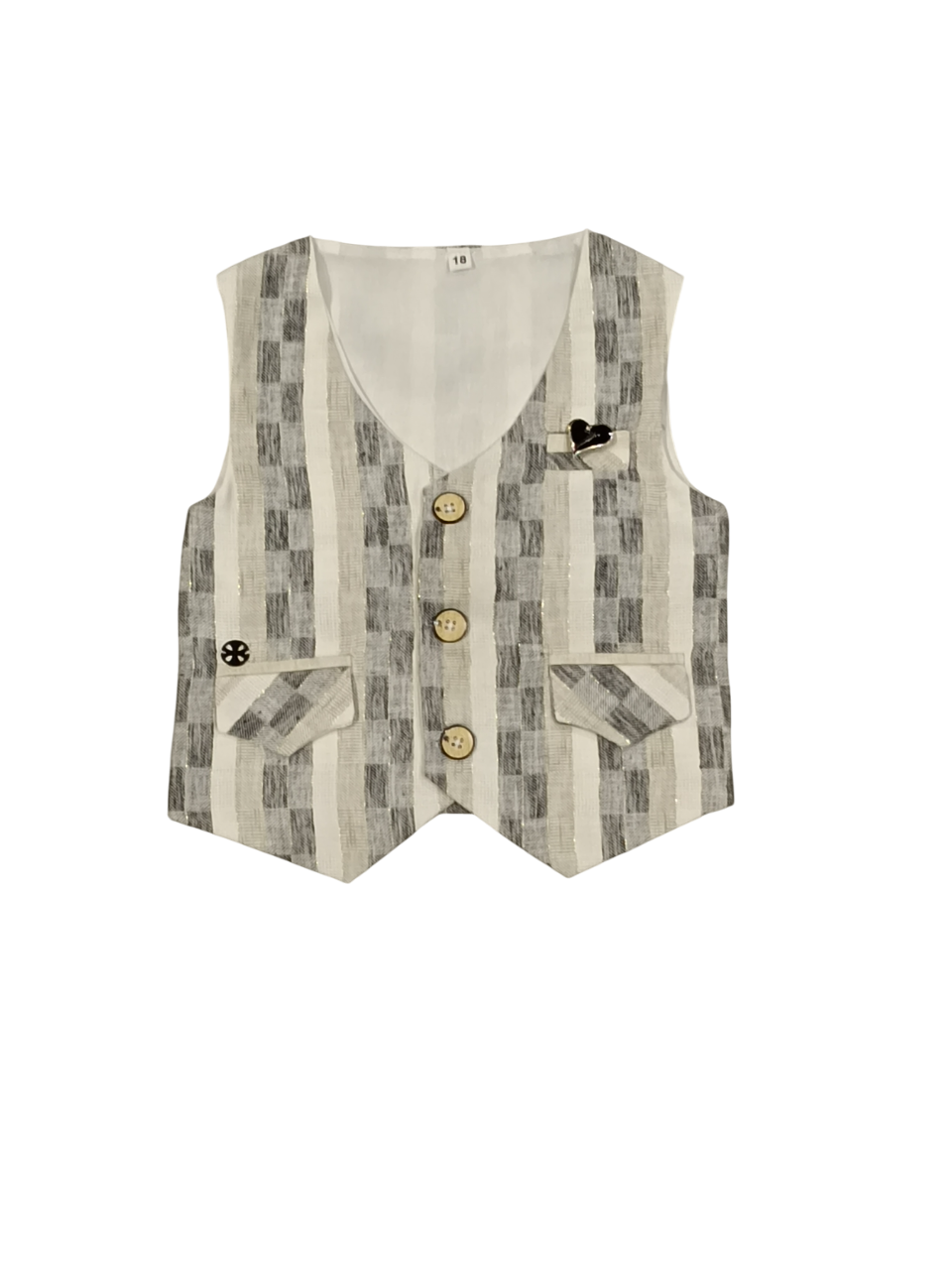 Boys' Elegant 3-Piece Formal Suit D.9.6163 B.1905 Boys' Elegant 3-Piece Formal Suit D.9.6163 B.1905