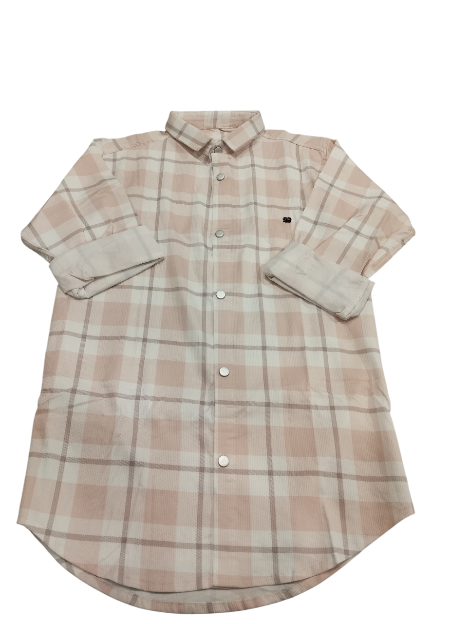 Boys' Full-Sleeve Checkered Shirt D.10.132774 B.5446 Boys' Full-Sleeve Checkered Shirt D.10.132774 B.5446