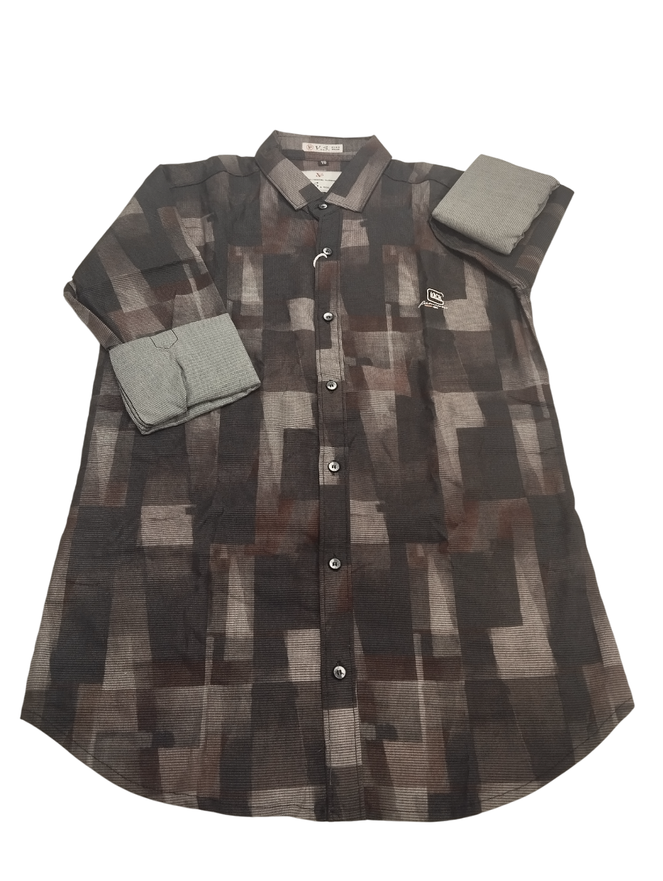 Stylish Geometric Printed Casual Shirt D.14.9296 B. Stylish Geometric Printed Casual Shirt D.14.9296 B.