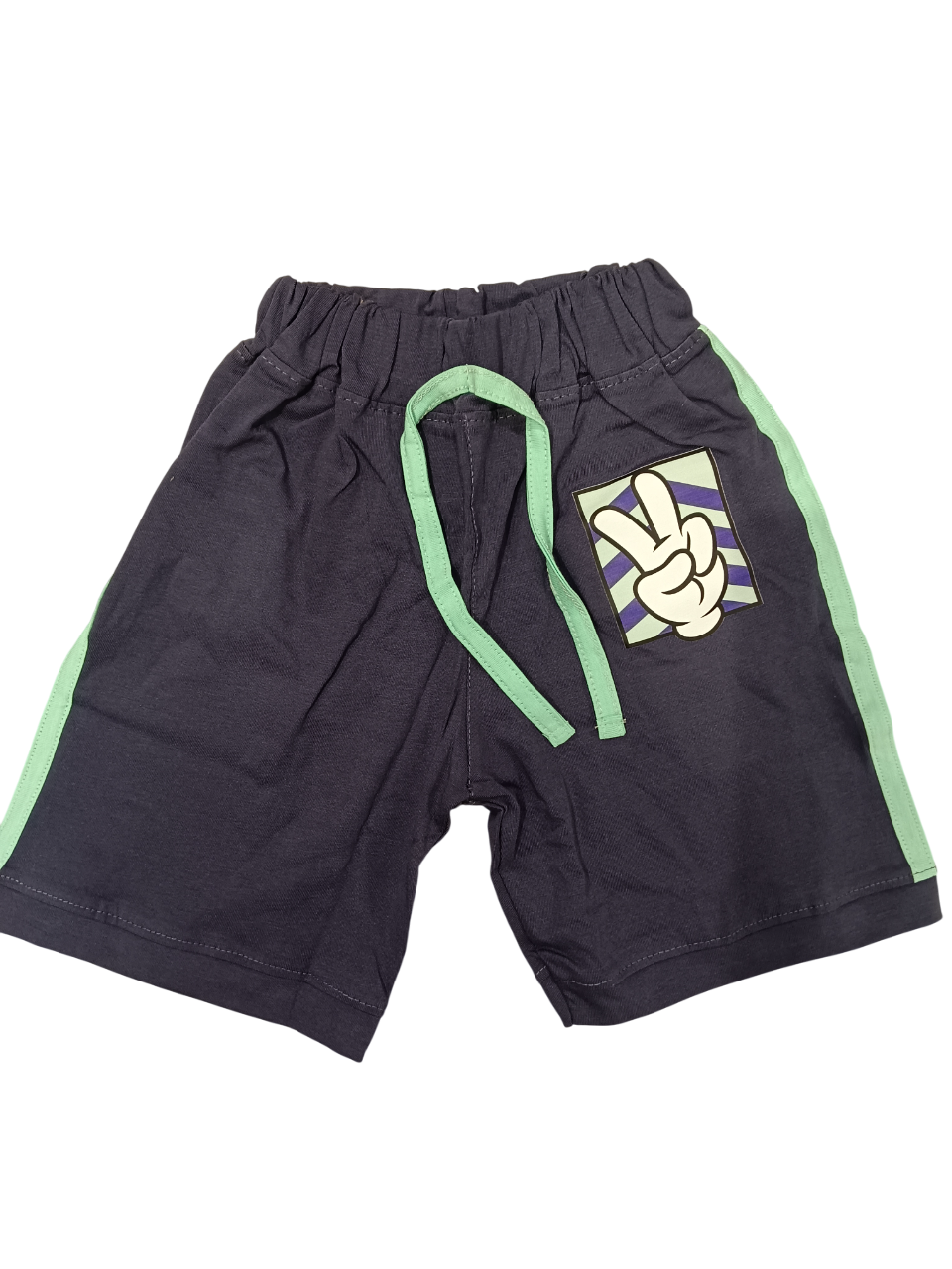 Kids "Mickey Cartoon" Printed T-Shirt and Shorts Set D.21.519 B.2173 Kids "Mickey Cartoon" Printed T-Shirt and Shorts Set D.21.519 B.2173