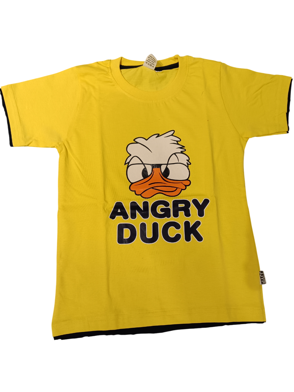 Kids "Angry Duck" Cartoon Print T-Shirt and Shorts pair D.28.515A B.2214 Kids "Angry Duck" Cartoon Print T-Shirt and Shorts pair D.28.515A B.2214