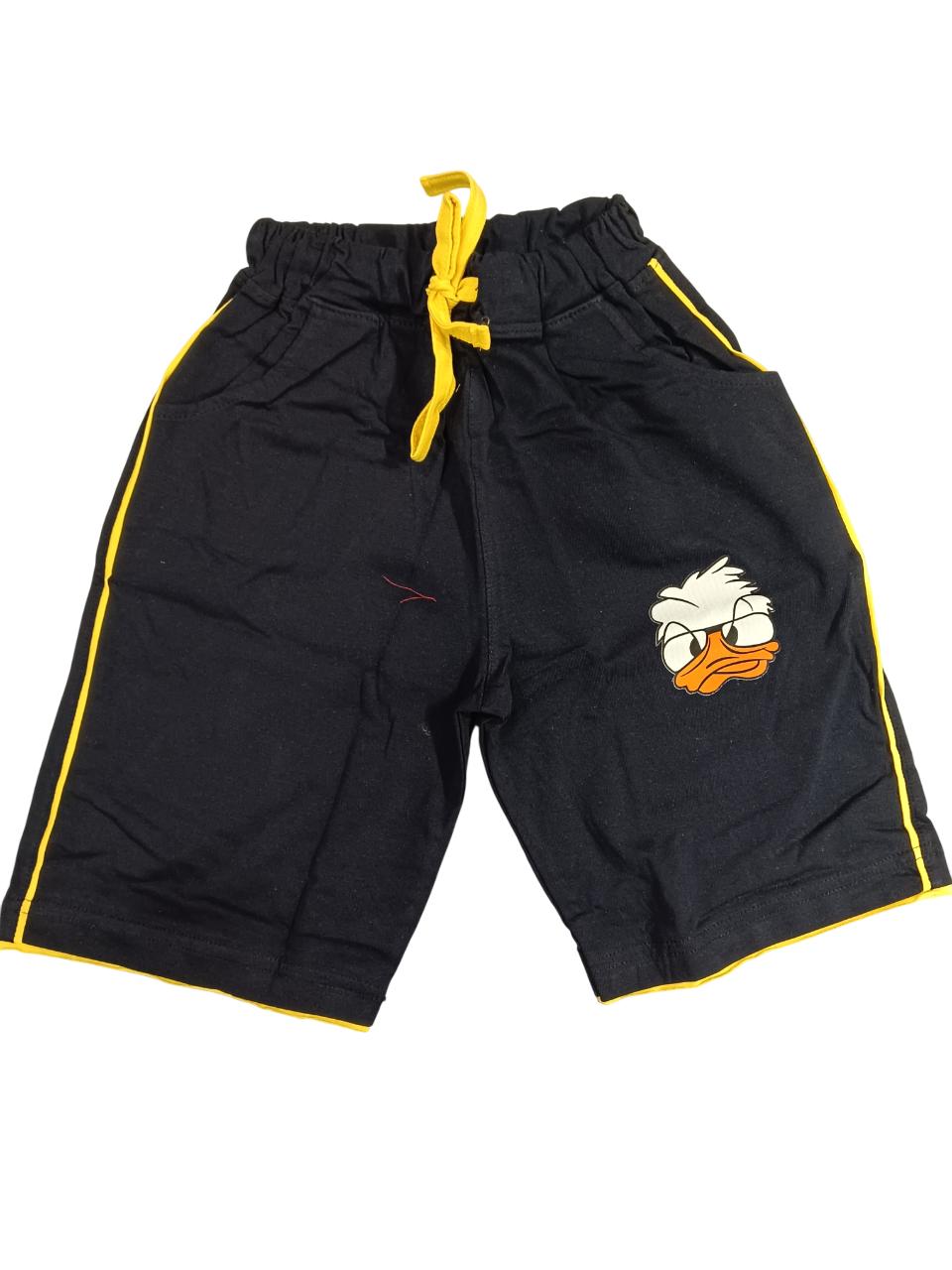 Kids "Angry Duck" Cartoon Print T-Shirt and Shorts pair D.28.515A B.2214 Kids "Angry Duck" Cartoon Print T-Shirt and Shorts pair D.28.515A B.2214