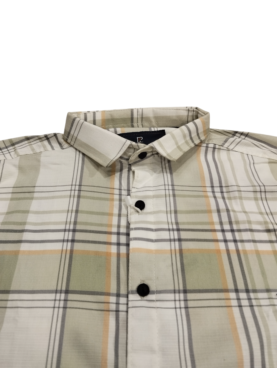 "Classic Plaid Boys' Short-Sleeve Button-Up Shirt D.7.13272 B.5429 "Classic Plaid Boys' Short-Sleeve Button-Up Shirt D.7.13272 B.5429