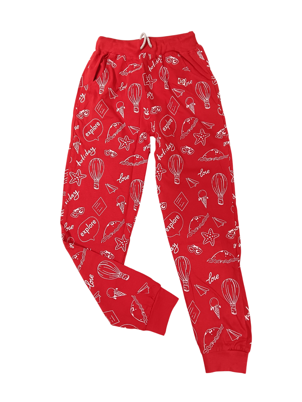 Trendy Printed Joggers D.45.KFP103E B.2372 Trendy Printed Joggers D.45.KFP103E B.2372