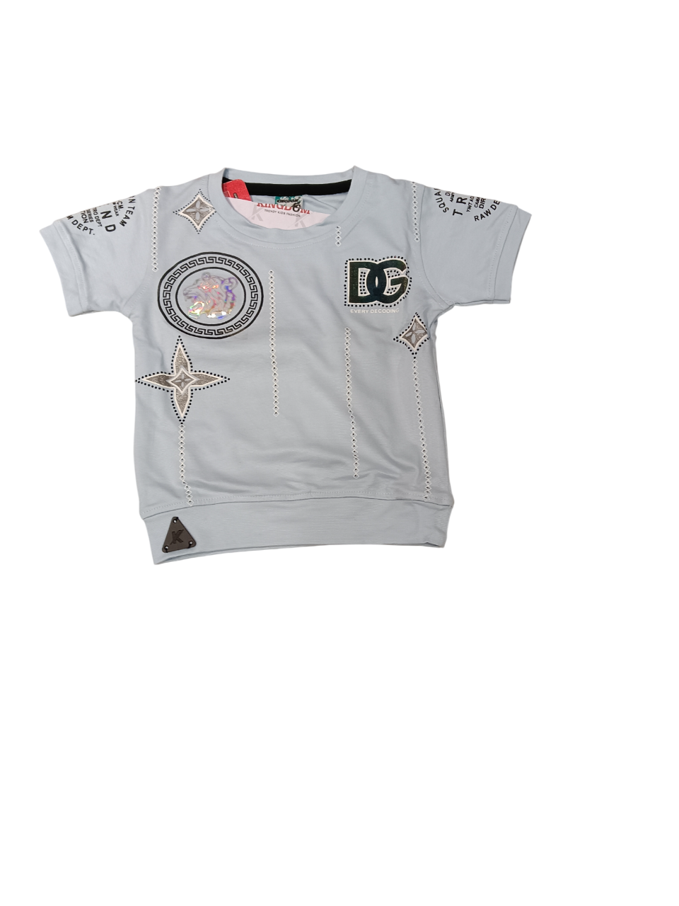 Boys' Designer T-Shirt & Shorts Set D.45.2129 B.1478 Boys' Designer T-Shirt & Shorts Set D.45.2129 B.1478