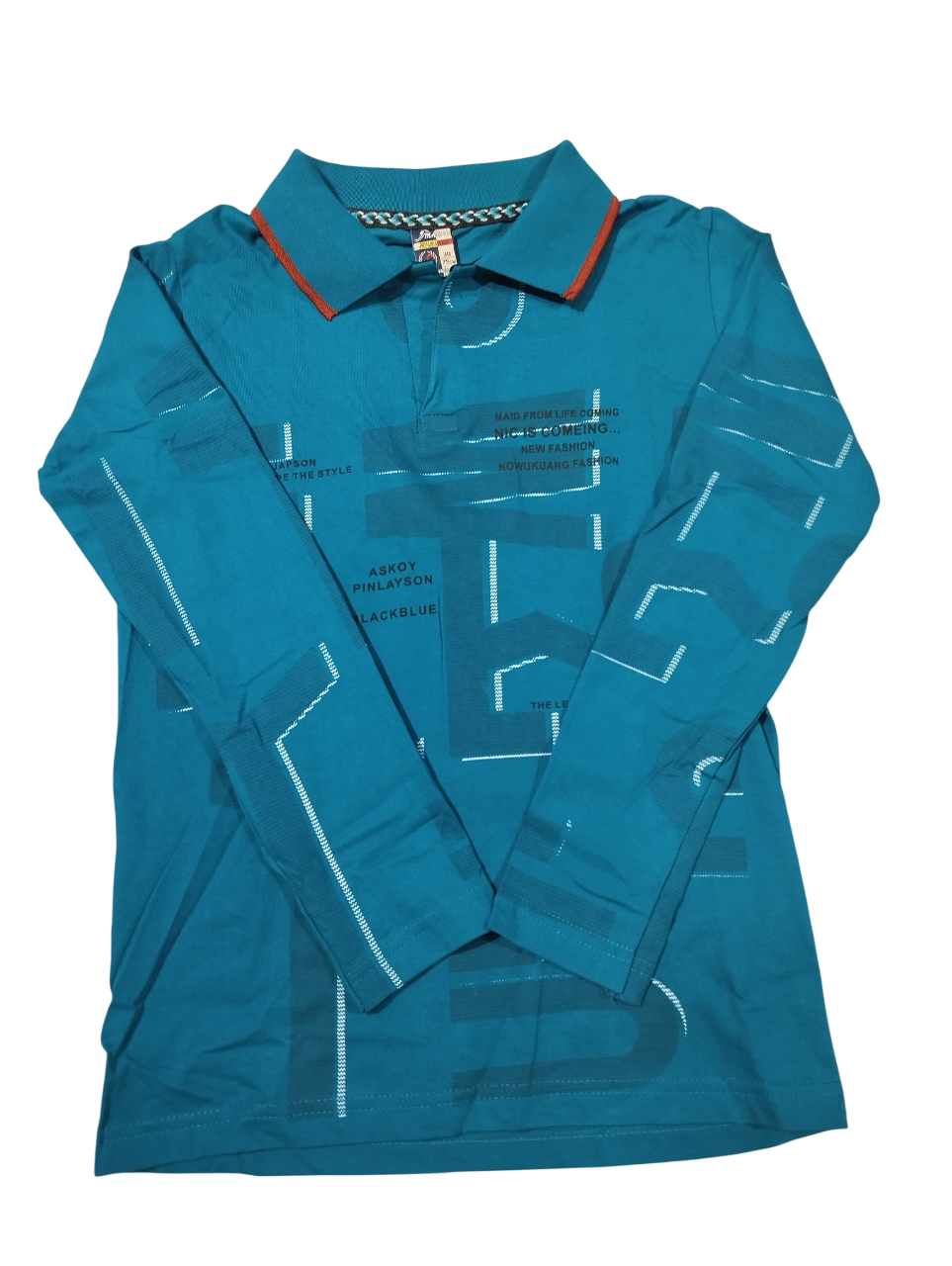 Men's Full Sleeve Polo T-Shirt D.1/36 B.3847 Men's Full Sleeve Polo T-Shirt D.1/36 B.3847