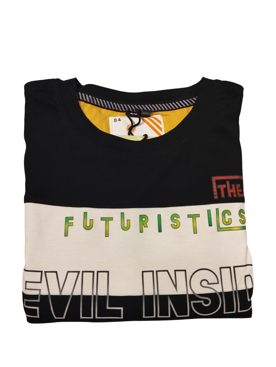 "Futuristic Devil Inside Graphic Sweatshirt D.RICHBOY B.2463 "Futuristic Devil Inside Graphic Sweatshirt D.RICHBOY B.2463