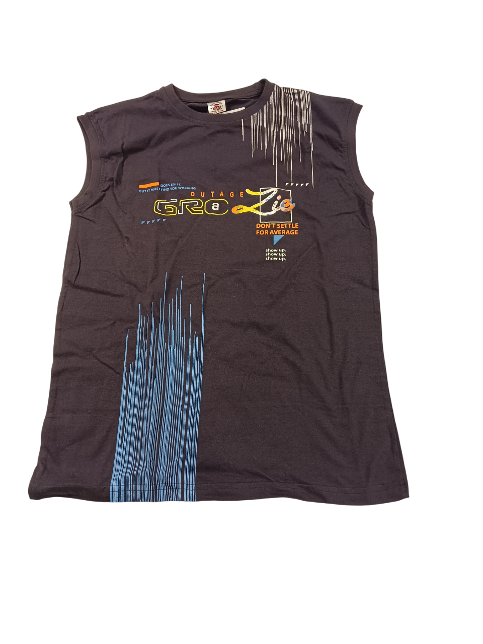 Boys' Sleeveless T-Shirts 8/36 Boys' Sleeveless T-Shirts 8/36