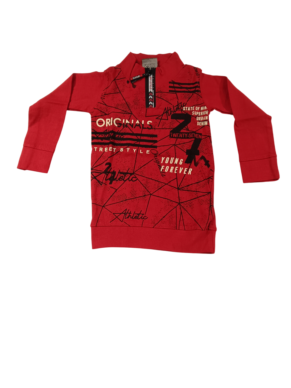 Full-Sleeve Polo T-Shirt 2/27 Full-Sleeve Polo T-Shirt 2/27