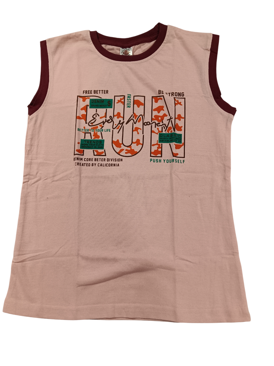 Boys' Sleeveless T-Shirt Set 4/36 Boys' Sleeveless T-Shirt Set 4/36