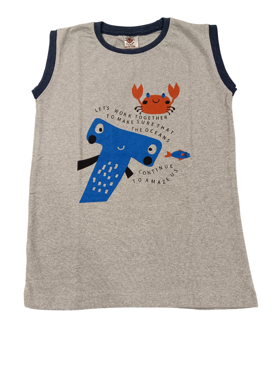 Boys' Sleeveless T-Shirt Set 4/36 Boys' Sleeveless T-Shirt Set 4/36